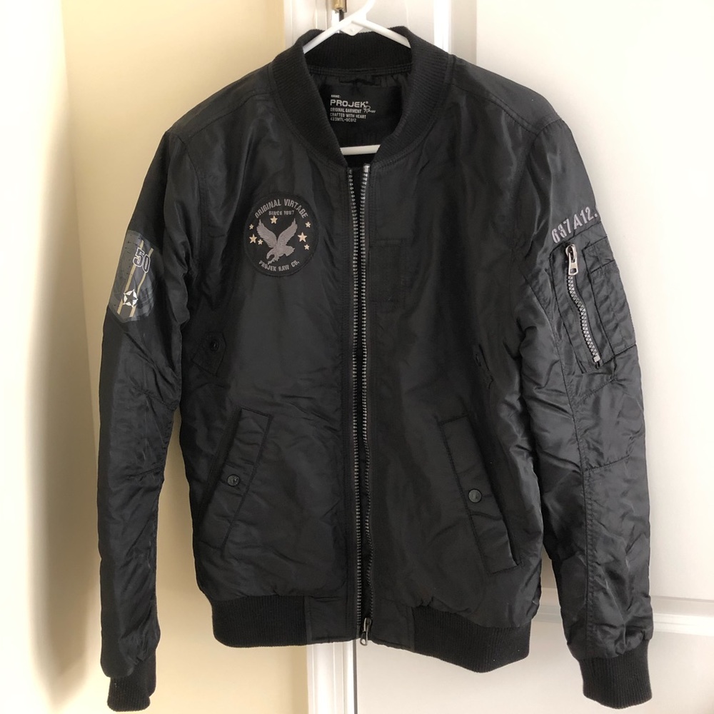 Projek raw men's bomber jacket